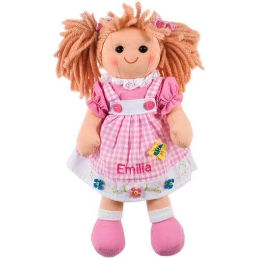Personalised Gingham Doll