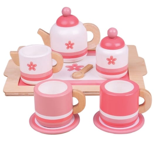Pink Tea Tray