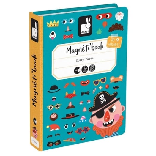 Magneti'book - Crazy Faces (boys)