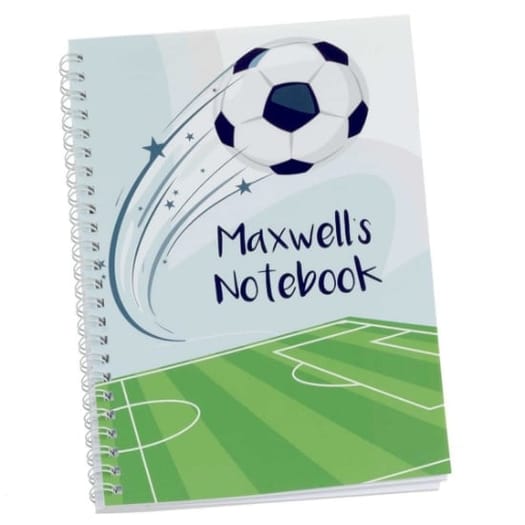 Football Personalised Notebook