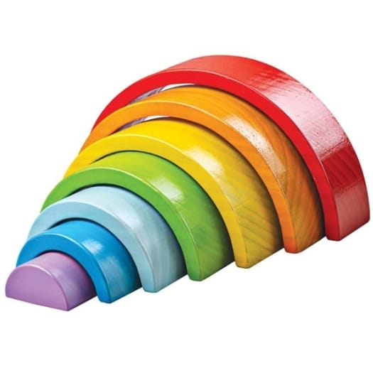 Wooden Stacking Rainbow