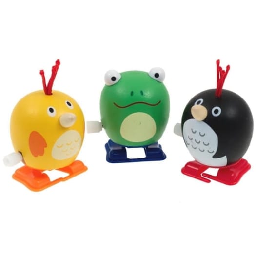 Wooden Wind-Up Waddler