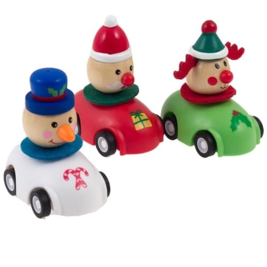 Pull Back Christmas Car