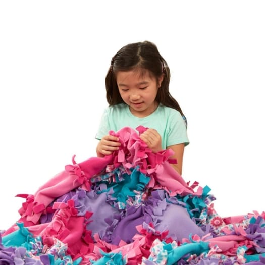 Created by Me! Flower Fleece Quilt