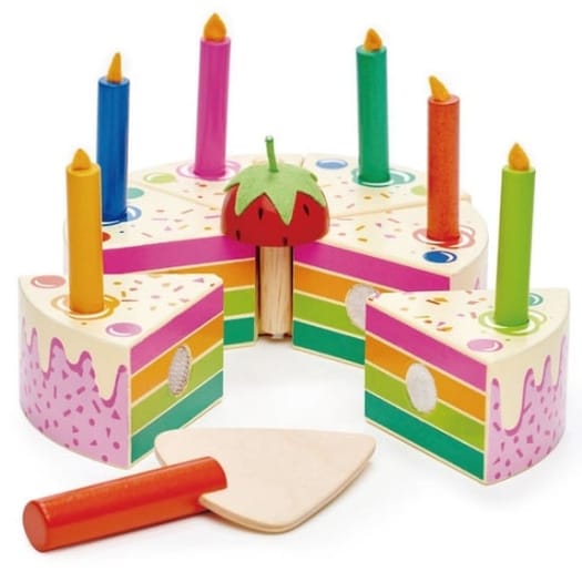 Rainbow Birthday Cake