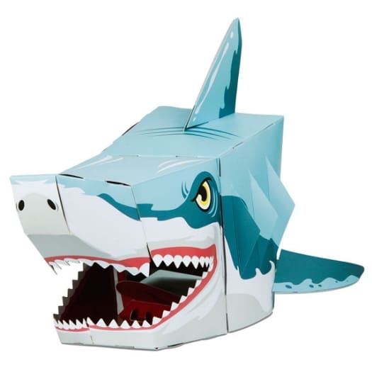 Shark 3D Mask Card Craft