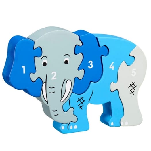 Elephant 1-5 jigsaw