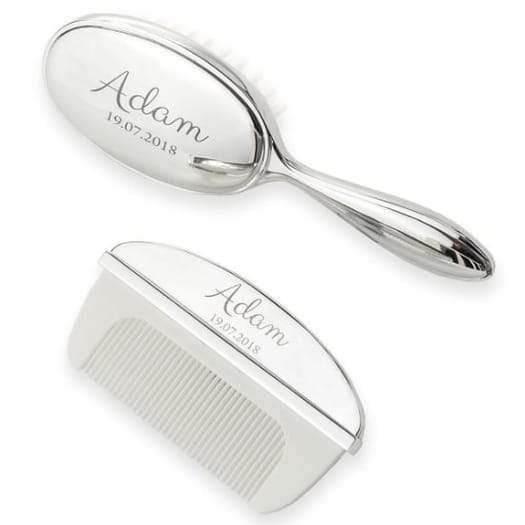 Baby Hairbrush & Comb Set