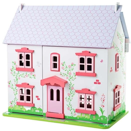 Rose Cottage Dolls House Set