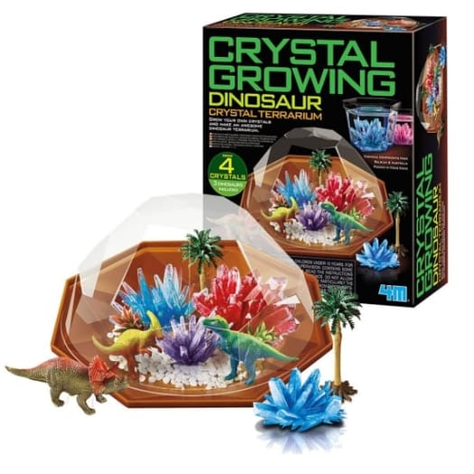 Crystal Growing Dinosaur Terrarium