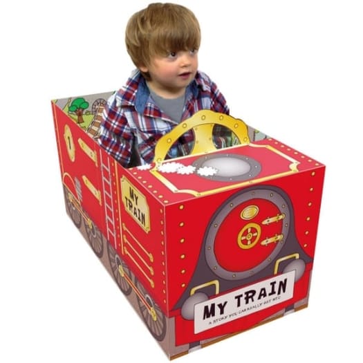 Convertible Book - Train