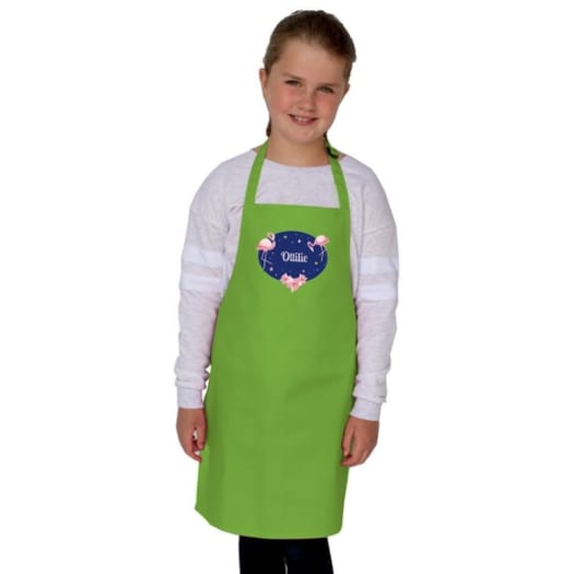 Flamingos Personalised Apron - Age 7-10