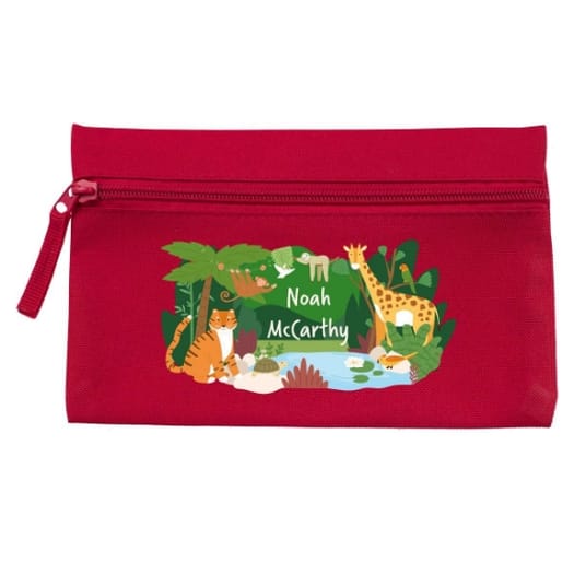 Jungle Personalised Pencil Case