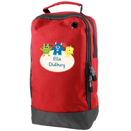 Little Monsters Personalised Shoe & Boot Bag