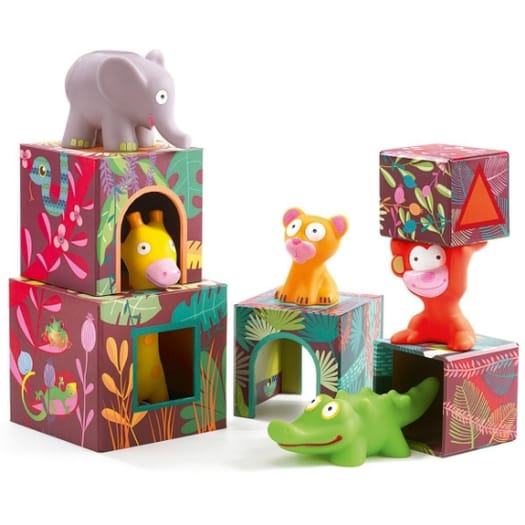 Topani Jungle Stacking Cubes