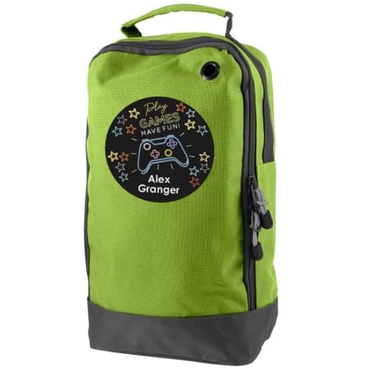 Gaming Personalised Shoe & Boot Bag