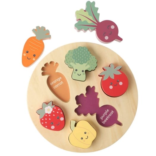 Happy Veggies Puzzle