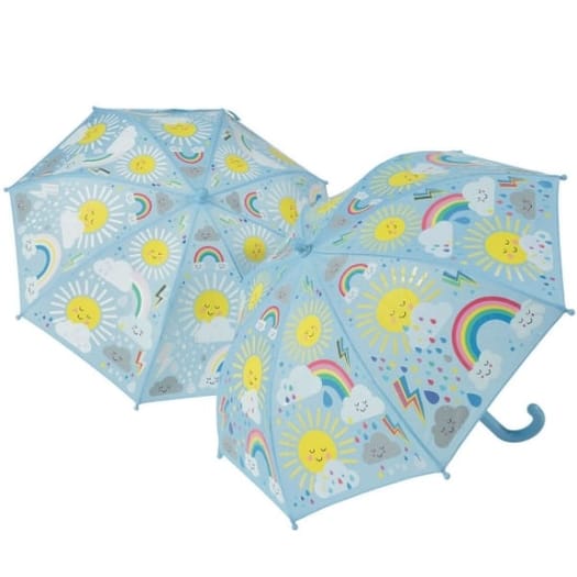 Sun & Clouds Colour Changing Umbrella