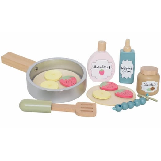 Wooden Pancake Set