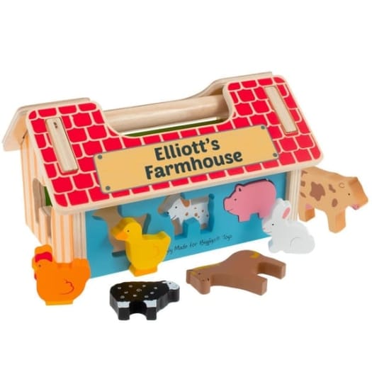 Farmhouse Shape Sorter