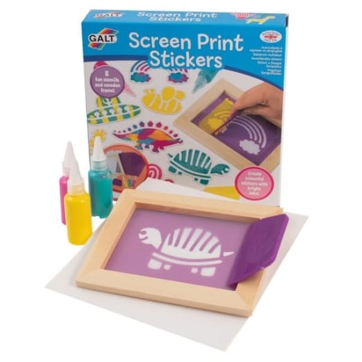 Screen Print Stickers