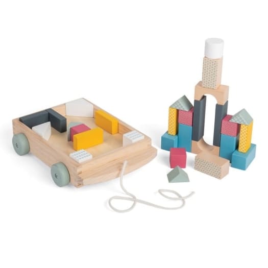 Pull-Along Brick Cart
