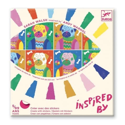 Inspired by Andy Warhol - Totally Pop Stickers