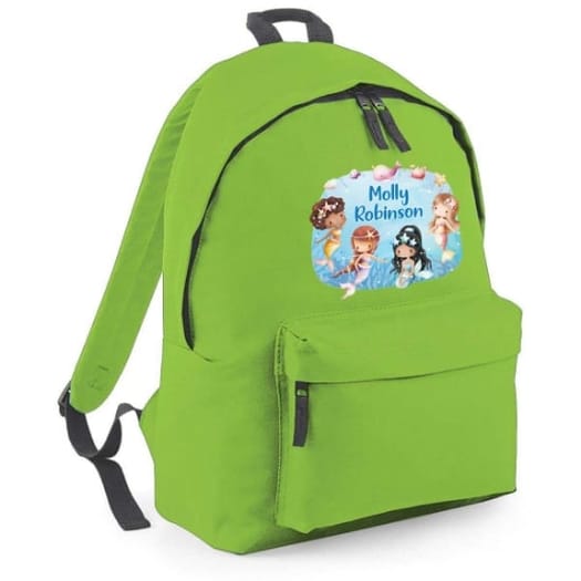 Mermaids Personalised Backpack