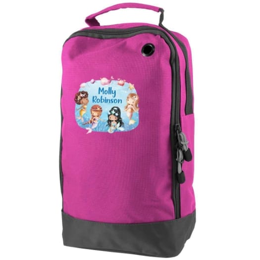 Mermaids Personalised Shoe & Boot Bag