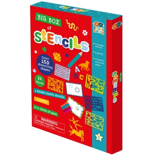 Big Box of Stencils - Red