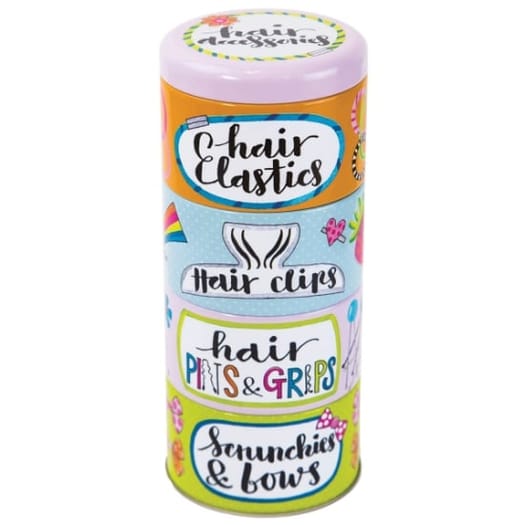Stacking Tins - Hair Accessories