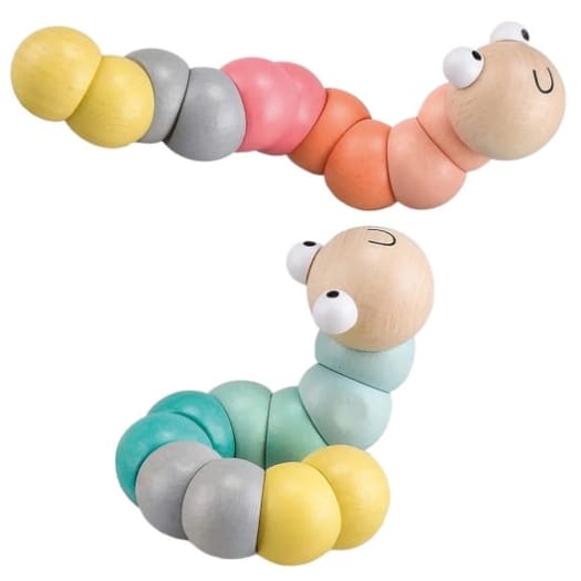 Pastel Wiggly Worm