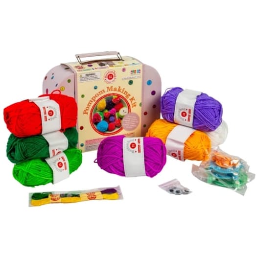 Pompom Suitcase