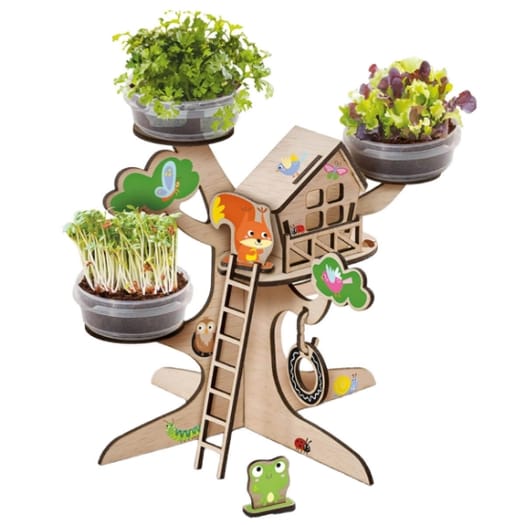 Build a Treehouse Garden