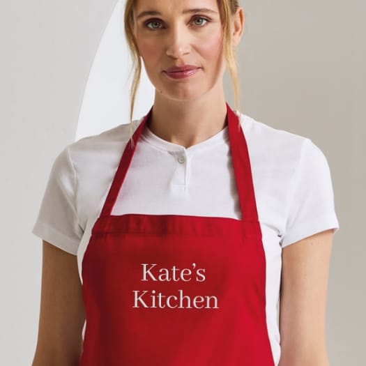 Personalised Cotton Apron