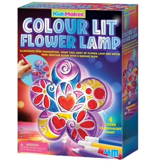 Colour Lit Flower Lamp