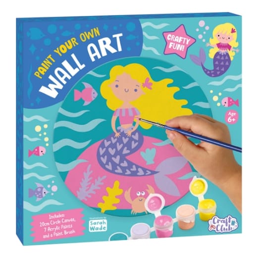Paint Your Own Canvas Wall Art - Mermaid
