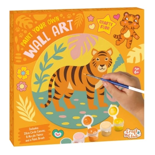 Paint Your Own Canvas Wall Art - Tiger