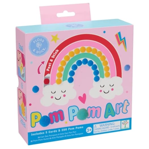 Pom Pom Art - Rainbow