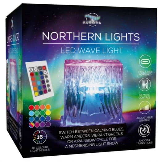Northern Lights LED Wave Light