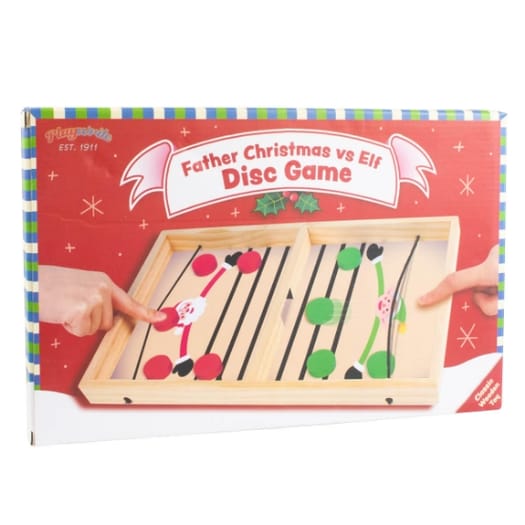 Father Christmas vs Elf Disc Game