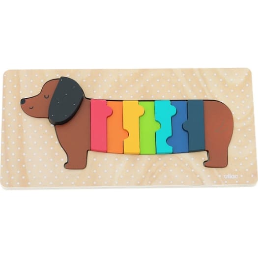 Wooden Dog Puzzle