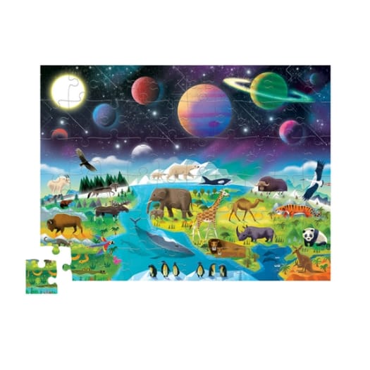 Above & Below - Earth & Space 60 pc Puzzle