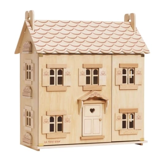 Marie's Natural Wooden Dolls House