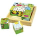 Wooden Farm Animal Cube Puzzle image