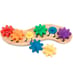 Wooden Caterpillar with Gears image 2
