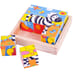 Wooden Safari Cube Puzzle image