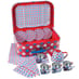 Suitcase Tea Set (Red & Blue) image 1