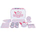 Suitcase Tea Set (Red & Blue) image 2