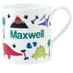 Personalised China Mug - Dinosaurs & Volcanoes image 1